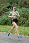 Jane Potter (Charnwood AC) 2nd on the 2nd leg of the senior womens 4 stage relay at the ERRA Mens 6 and Womens 4 Stage Road Relays, Sutton Park, Birmingham Road Relays.